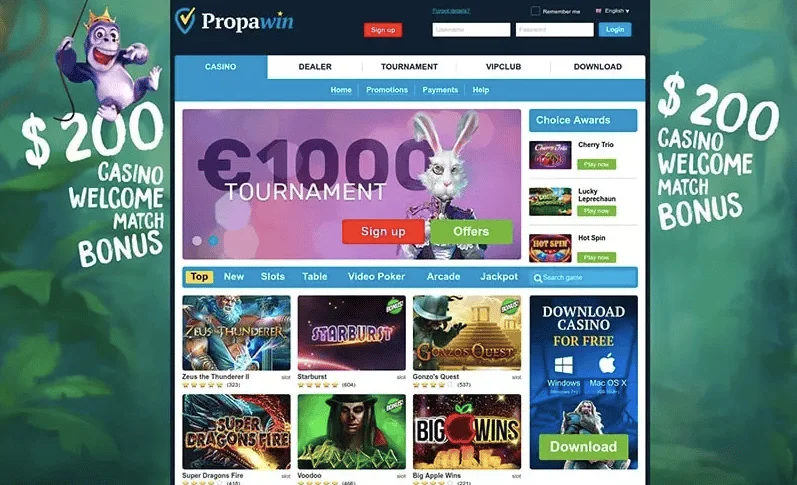 Propawin Casino online
