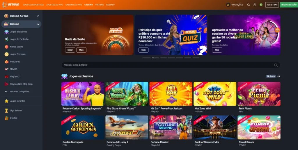 Betano Casino online