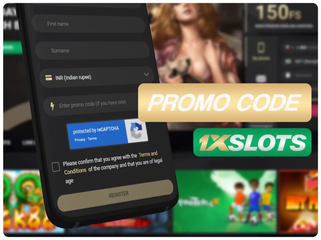 Código promocional para la app de 1xSlots